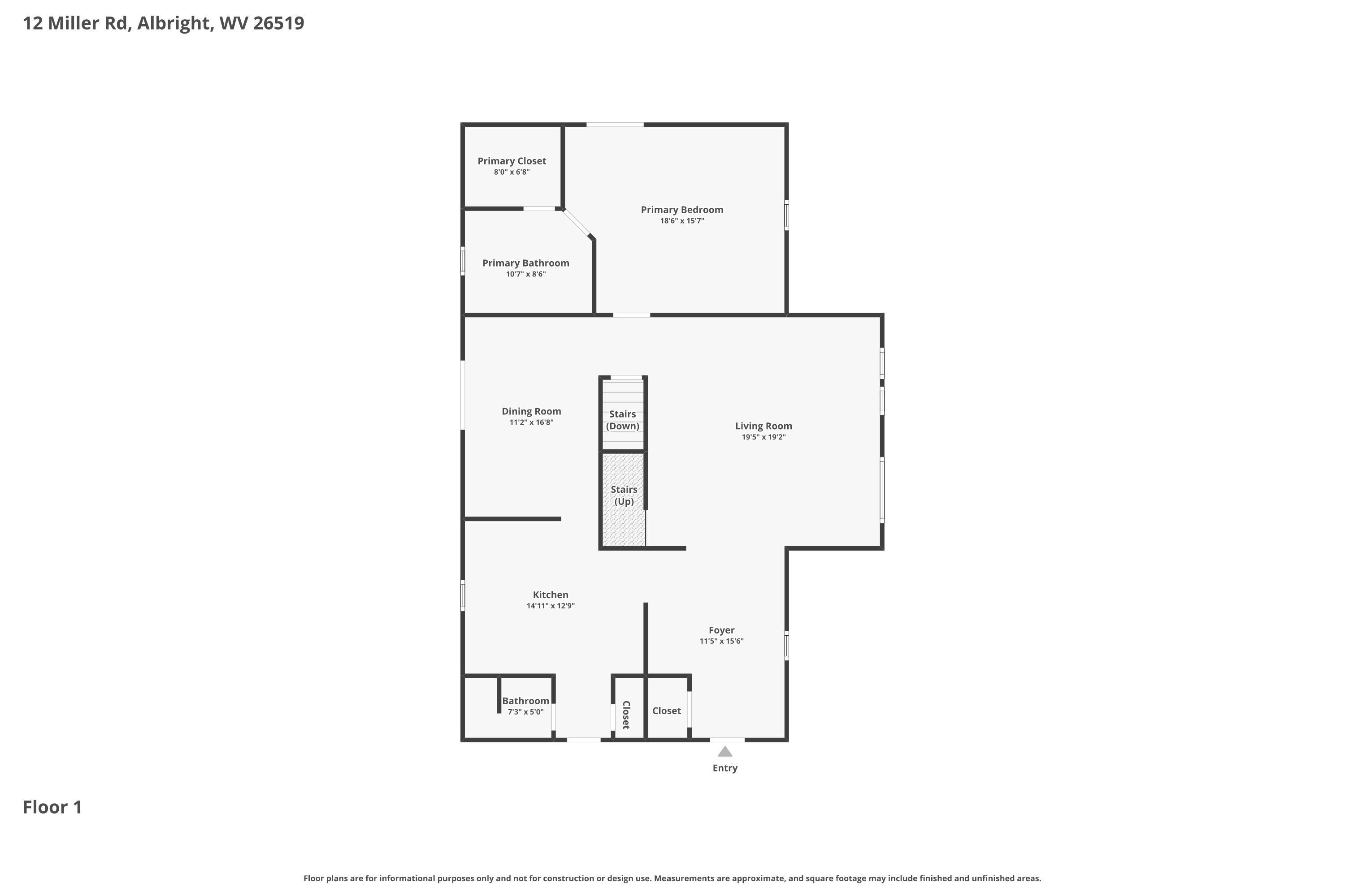 Floor 1 Plan